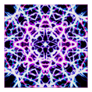 Poster Neon Dreams Design. Commandez dès maintenant 