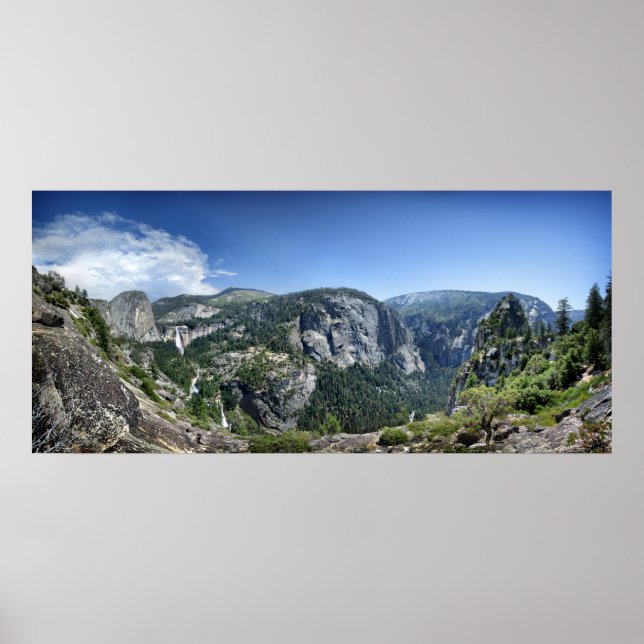 Poster Nevada et chutes vernales - Yosemite (Devant)