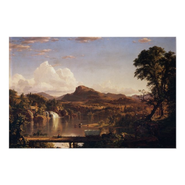 Poster New England Scenery Frederic Edwin Church (Devant)
