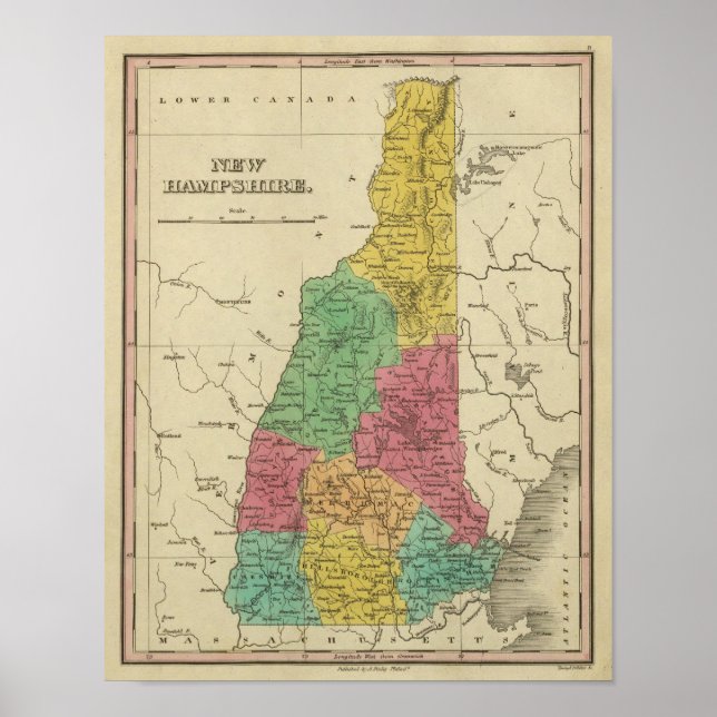 Poster New Hampshire 2 (Devant)