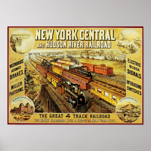 Poster New York Central (Devant)