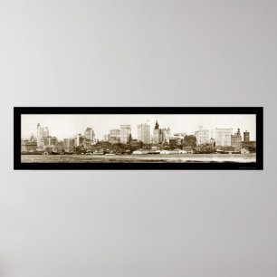 Poster New York City Photo 1900