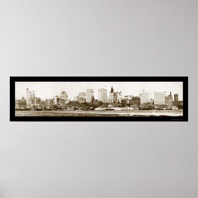 Poster New York City Photo 1900 (Devant)