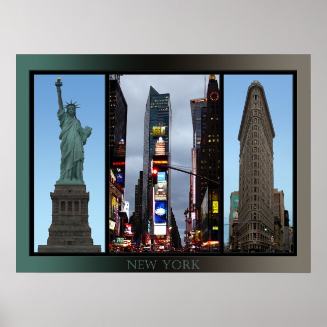 Poster New York Posters de souvenirs New York & Im (Devant)