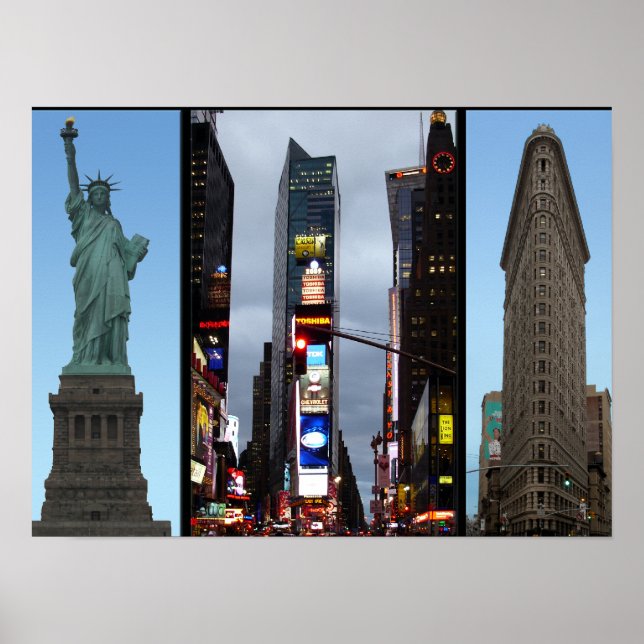 Poster New York Posters de souvenirs New York & Im (Devant)