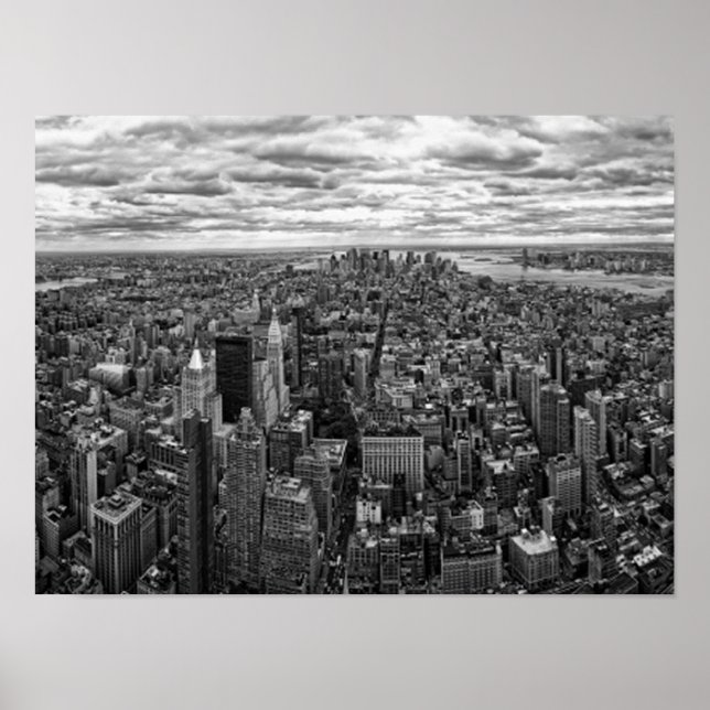 Poster New York Skyline (Devant)