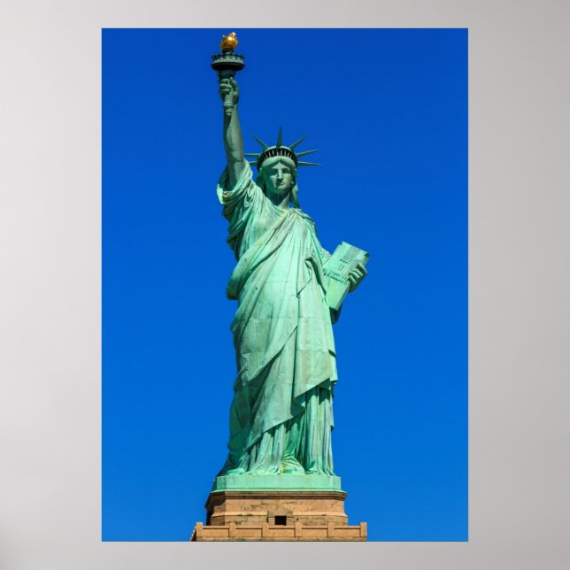 Poster New-York, Statue de la Liberté (Devant)