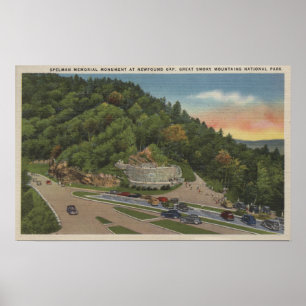 Poster Newfound Gap, TN - Mémorial Laura Spelman