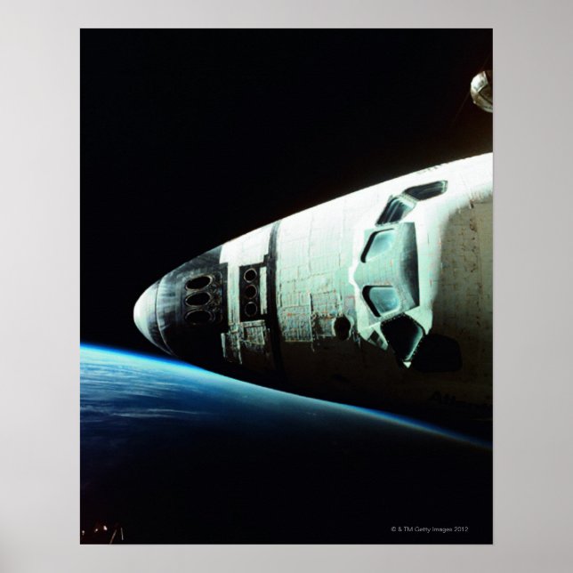 Poster Nez d'une navette spatiale (Devant)