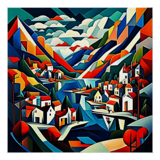 Poster Niché dans le fjord 9