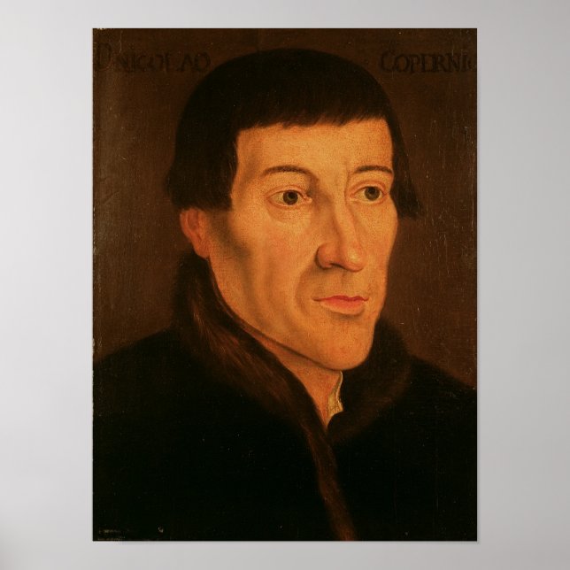 Poster Nicholas Copernicus, c.1776 (Devant)