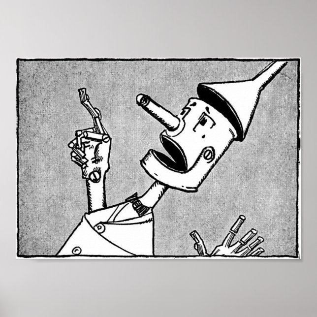 Poster Nick Chopper, le jeune homme (Devant)