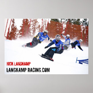 Poster Nick Langkamp Racing
