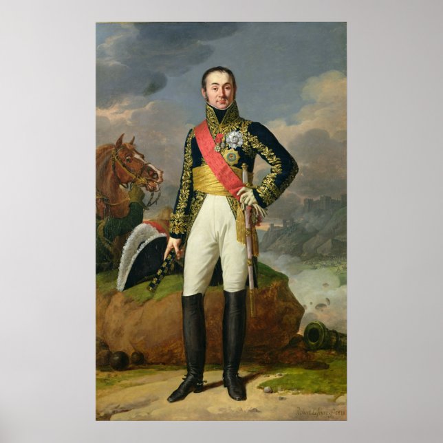 Poster Nicolas-Charles Oudinot Duc de Reggio (Devant)
