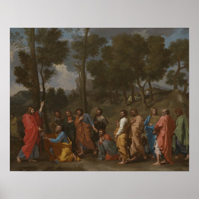 Poster Nicolas Poussin - Sacrement de l'Ordination (Devant)