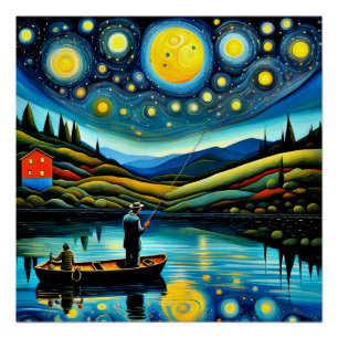 Poster Night Angler 4