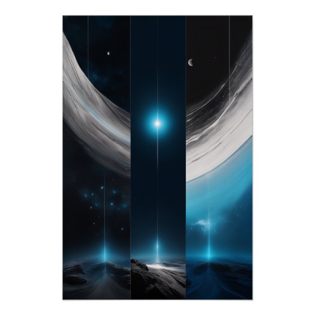 Poster Night Lights (Devant)