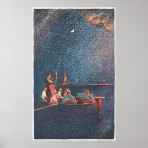Poster Nightboat du pirate