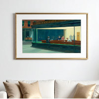 Nighthawks 1942 par Edward Hopper