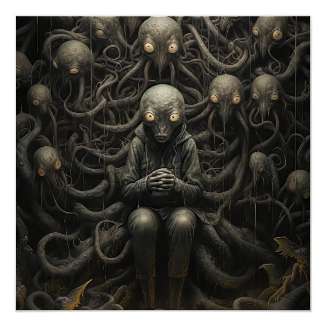 Poster Nightmare d'horreur (Devant)