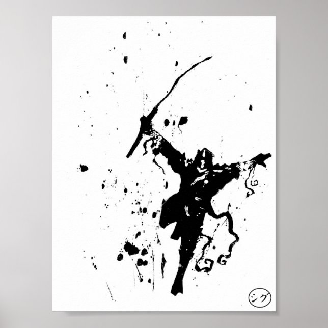 Poster Ninja 3 Print (Devant)