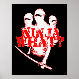 POSTER NINJA WHAT?