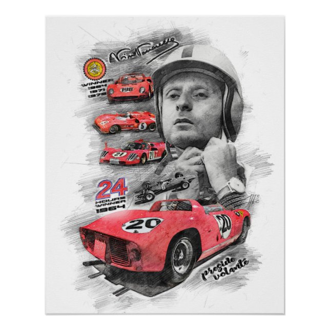 Poster Nino Vaccarella (Devant)