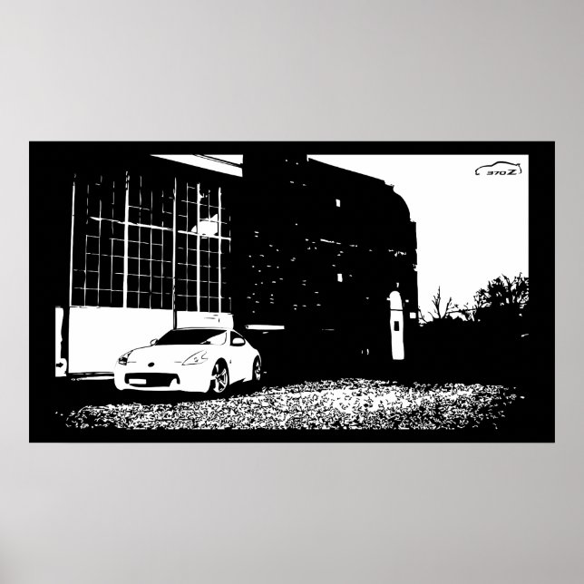 Poster Nissan 370Z (Devant)