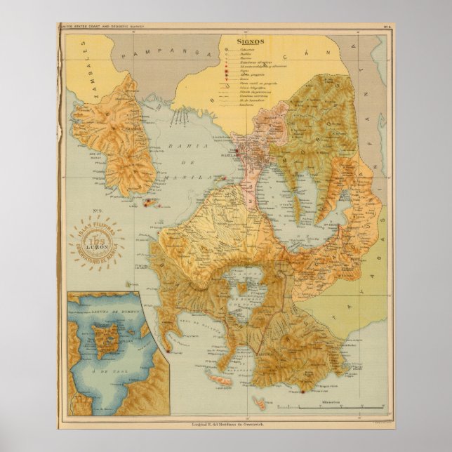 Poster No 9 Luzon (Devant)