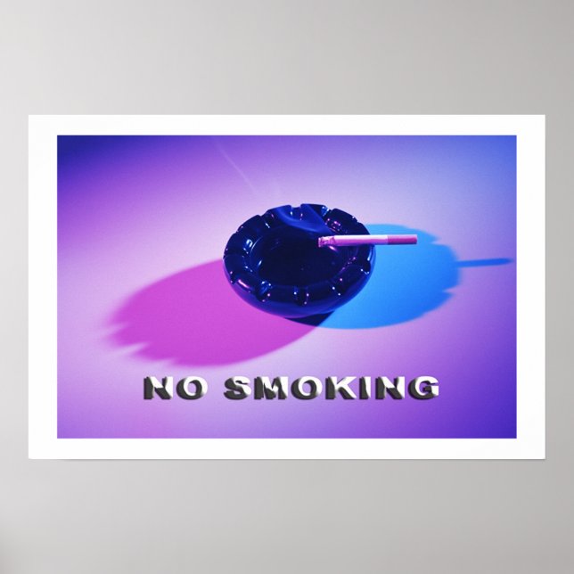 Poster no smoking (Devant)