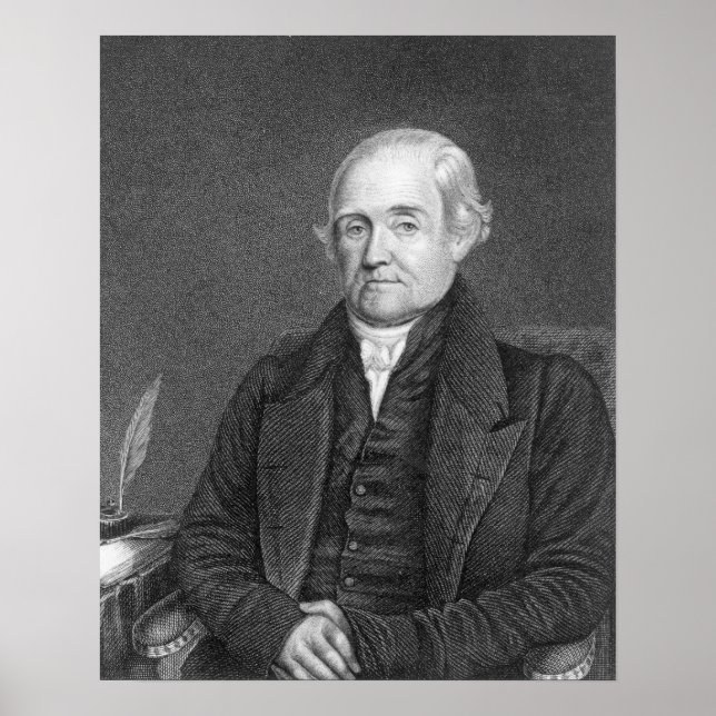 Poster Noah Webster gravée par G. Parker (Devant)