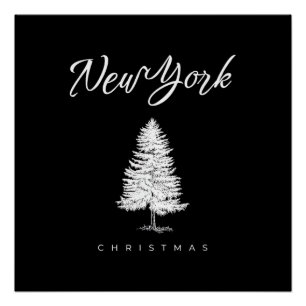 Poster Noël à New York