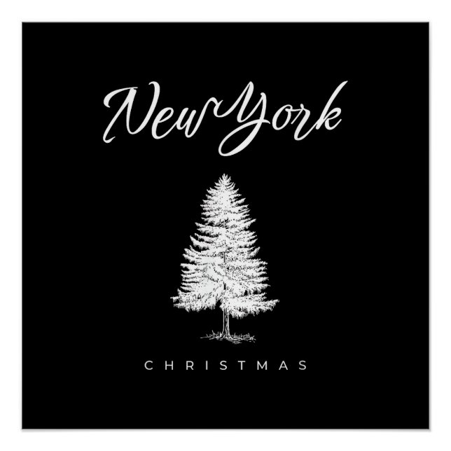 Poster Noël à New York (Devant)