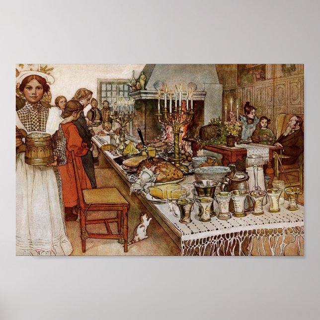 Poster Noël Eve Julaftonen (Devant)