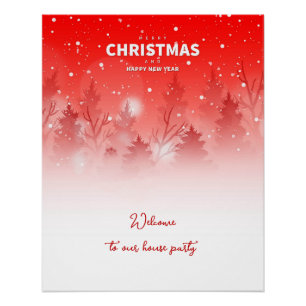 Poster Noël Festif
