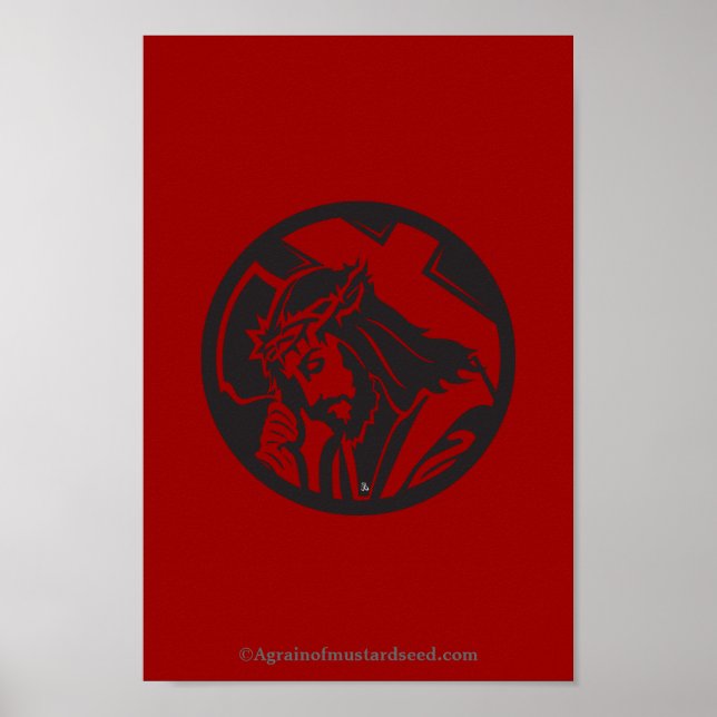 Poster Noël Jésus (Devant)