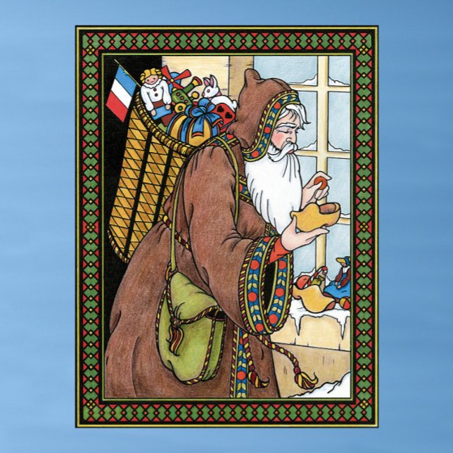 Poster Noël Vintage, Jouets du Père Noël Chaussures (Créateur téléchargé)