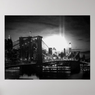 New York Poster - Affiche Noir et Blanc