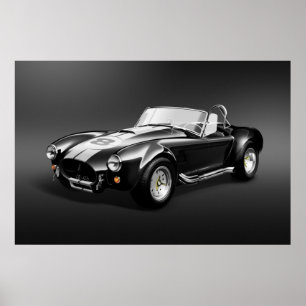 Poster noir Cobra-427s