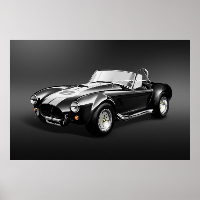 Poster noir Cobra-427s (Devant)