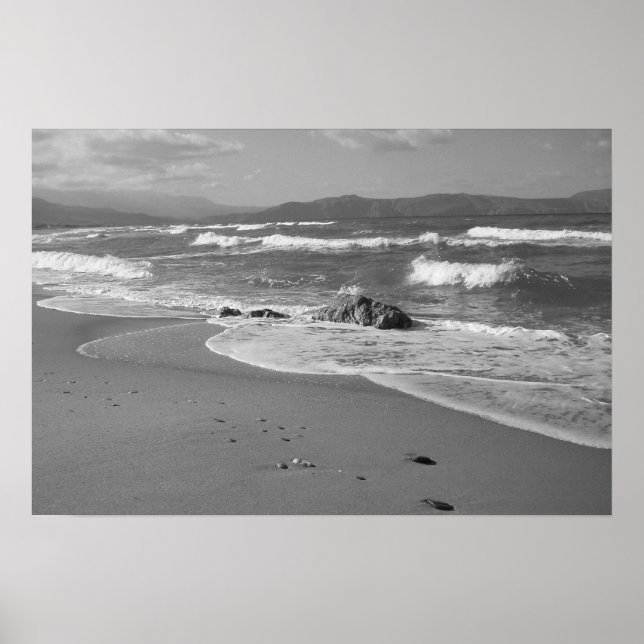 Poster noir et blanc (Devant)