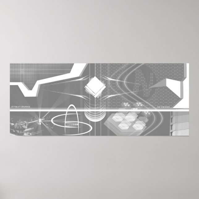 Poster Noir et blanc (Devant)