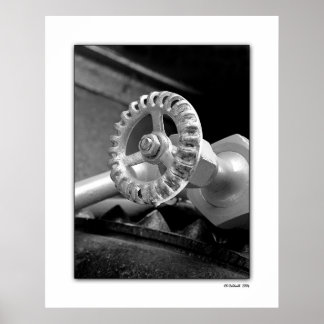 Poster Noir et blanc classique