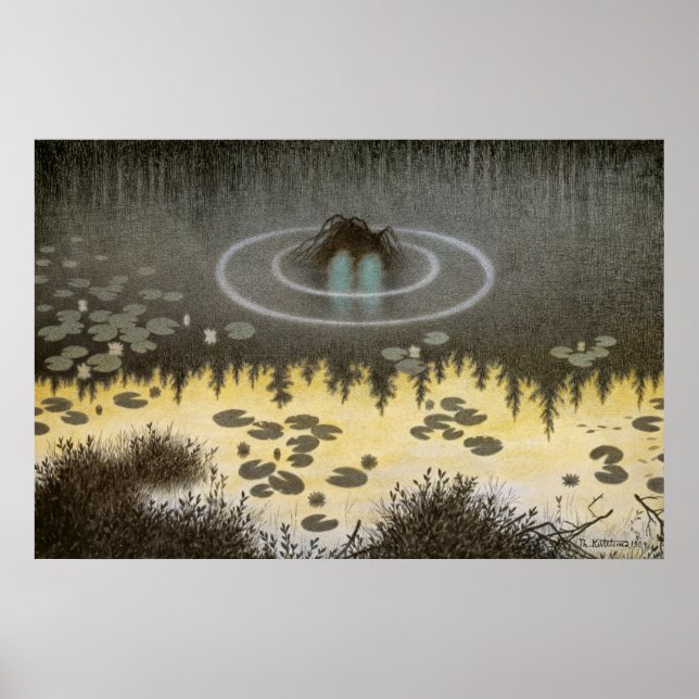 Poster Nøkken [Esprit d'eau] (Devant)