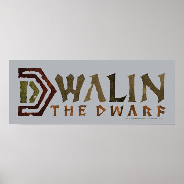 Poster Nom de Dwalin (Devant)