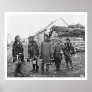 Poster Nome Eskimo Berry Pickers 1916