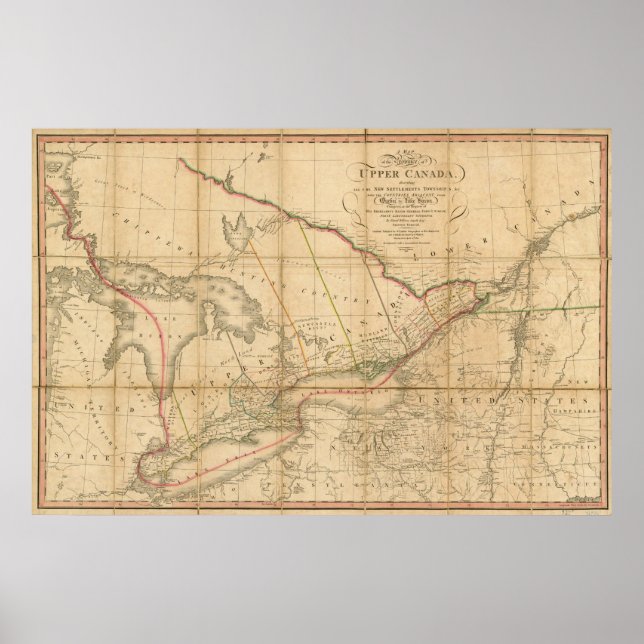 Poster Nord du Canada (Devant)