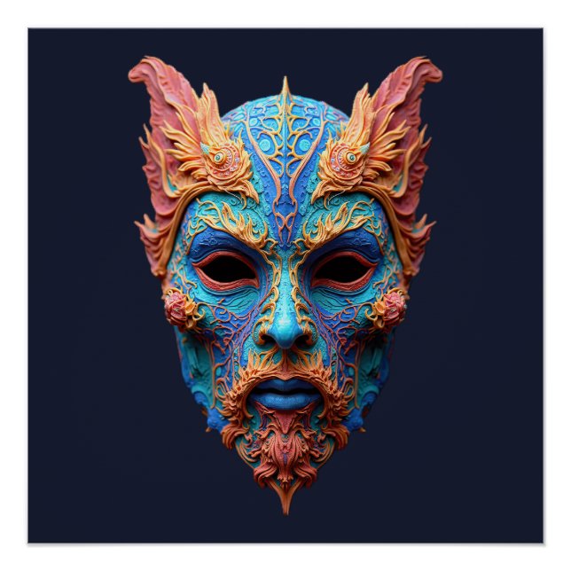 Poster Norse God Odin (Devant)