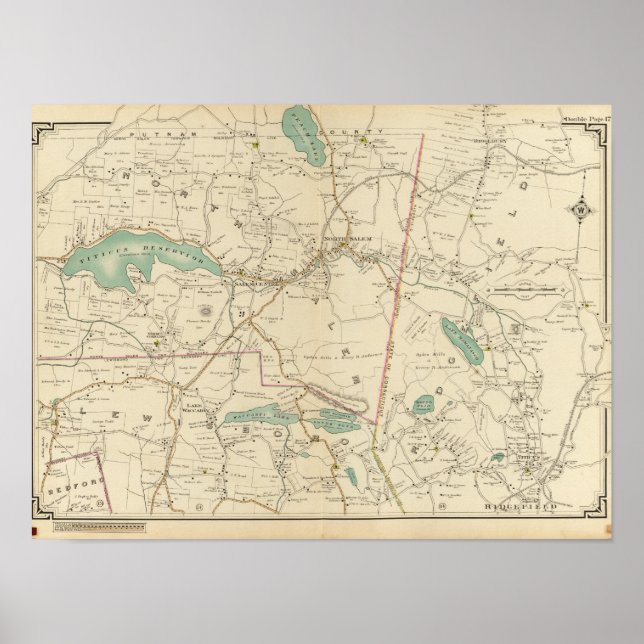 Poster North New York 5 (Devant)