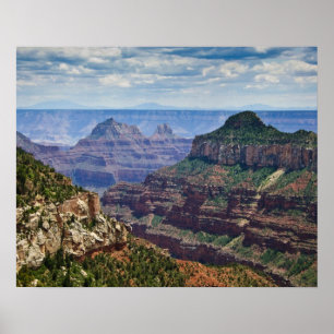 Poster North Rim Gran Canyon - Grand Canyon National
